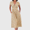 Kim | Abito Midi Flattering, Leggero e Senza Sforzo