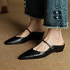 Orella Mule in Vera Pelle