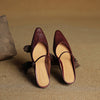 Orella Mule in Vera Pelle
