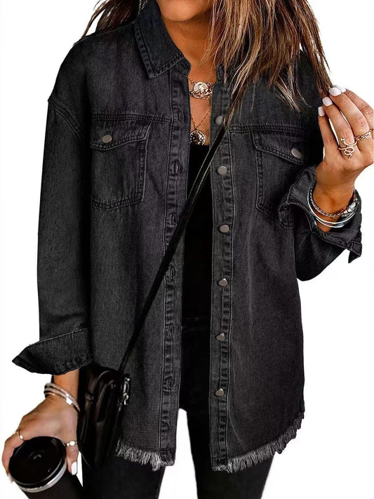 Katja | Giacca di Jeans Classica da Giorno