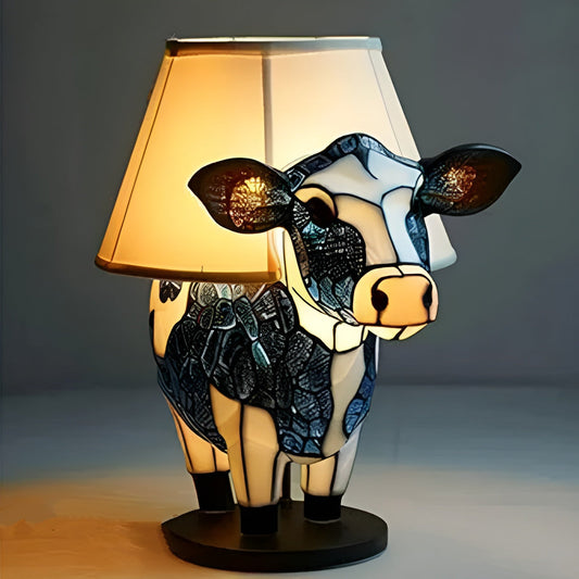 Clochette – Lampada mucca magica in vetro colorato