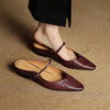 Orella Mule in Vera Pelle