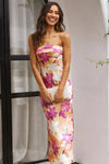 Jodie - Abito Midi Chic Senza Spalline