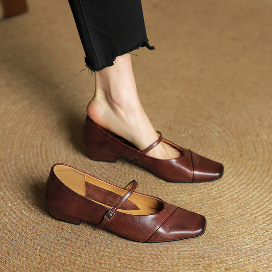 Velin Pumps in Vera Pelle