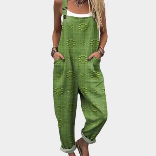 Pantaloni Salopette Stampati Confortevoli