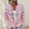 Freya™ | Cardigan Chic a Maglia Larga con Motivo