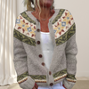 Freya™ | Cardigan Chic a Maglia Larga con Motivo