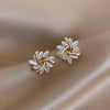 Orecchini Sonja Luxe in Opale Bianco