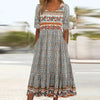 Leviana™ | Abito Maxi Floreale Taglie Forti