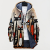 Cleo | Cardigan Astratto con Gatto