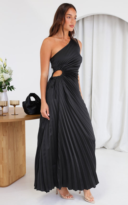 Rochelle - Abito Maxi Nero