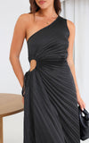 Rochelle - Abito Maxi Nero