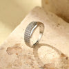 Elegante Anello d'Oro con Pietre Brillanti (1+1 GRATIS)