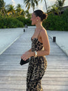 Antonella - Abito Maxi Leopardato