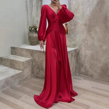 Aubrie - Abito Maxi Elegante Fluttuante