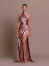 Cleo - Abito Maxi con Fessura Elegante
