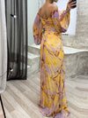 Gisselle - Abito Maxi con Scollatura a V