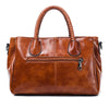 Pia™ | Elegante borsa in pelle con manici intrecciati