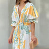 Serene - Vestito Maxi con Scollatura a V
