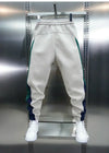 LAURENT™ | Pantaloni elasticizzati con righe a contrasto
