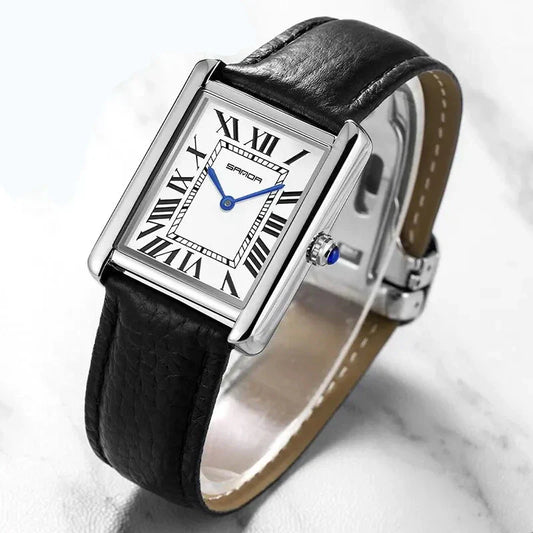 Orologi Eleganti con Cassa Quadrata per Coppie