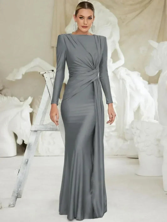 Novah - Abito Maxi con Twist Raffinato