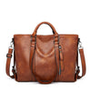 Signe™ | Grande borsa a spalla in pelle