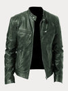 Victor™ | Giacca in Pelle Casual: Comfort e Stile Senza Tempo