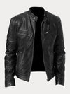 Victor™ | Giacca in Pelle Casual: Comfort e Stile Senza Tempo