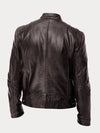 Victor™ | Giacca in Pelle Casual: Comfort e Stile Senza Tempo