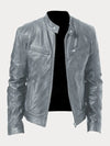 Victor™ | Giacca in Pelle Casual: Comfort e Stile Senza Tempo