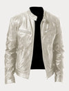 Victor™ | Giacca in Pelle Casual: Comfort e Stile Senza Tempo