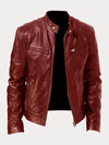 Victor™ | Giacca in Pelle Casual: Comfort e Stile Senza Tempo