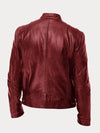 Victor™ | Giacca in Pelle Casual: Comfort e Stile Senza Tempo