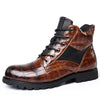 Felicio | Stivali in Pelle Croco