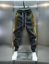 LAURENT™ | Pantaloni elasticizzati con righe a contrasto