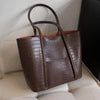 Betina™ - Borsa a Spalla in Pelle di Coccodrillo