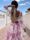 Alazne - Abito Maxi Elegante con Taglio Raffinato
