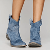 Stivali Western in Suede Roselle