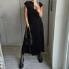 Leviana™ | Abito Maxi Plissettato