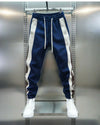 LAURENT™ | Pantaloni elasticizzati con righe a contrasto