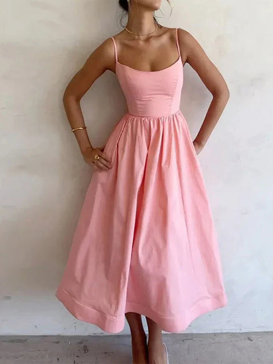 Jovie - Vestito Midi con Spalline