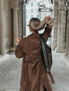 Sartori™ | Cappotto Trench in Camoscio