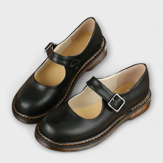 Scarpe Mary Jane Vintage da Donna – Scarpe Classiche con Cinghie e Soletta Confortevole
