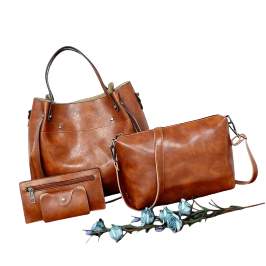 Alvhildea - Set di borse vintage 4 pezzi