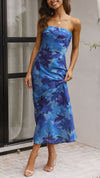 Jodie - Abito Midi Chic Senza Spalline