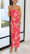 Jodie - Abito Midi Chic Senza Spalline