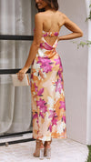 Jodie - Abito Midi Chic Senza Spalline