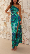 Rachel - Abito Maxi Asimmetrico Breeze