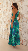 Rachel - Abito Maxi Asimmetrico Breeze